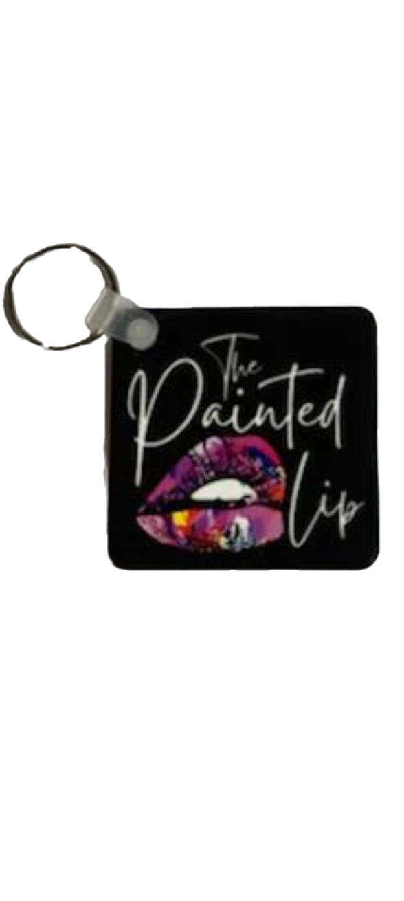 Painted Custom Keychain